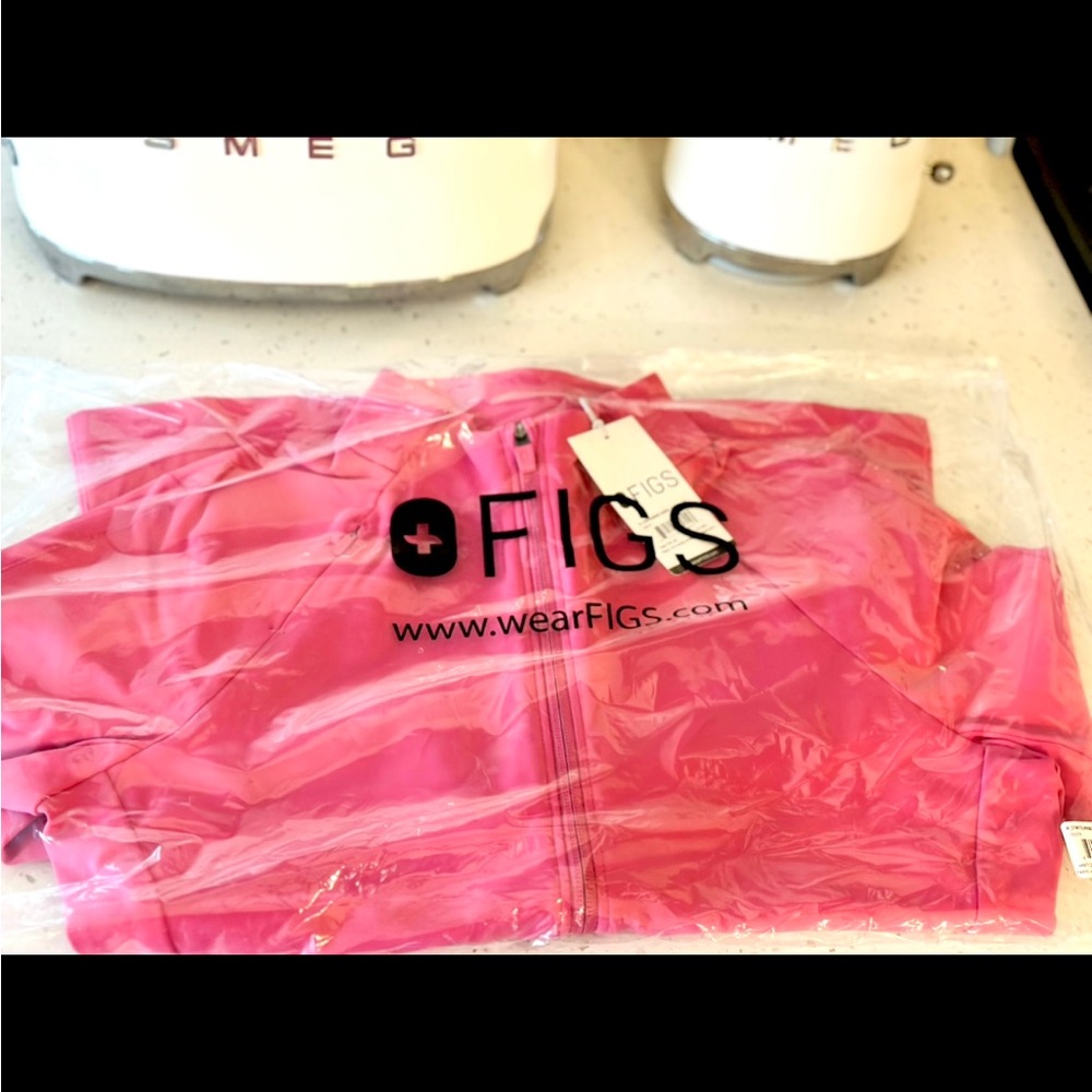 Figs Coral Contour Knit Scrub Jacket - Picture 6 of 7